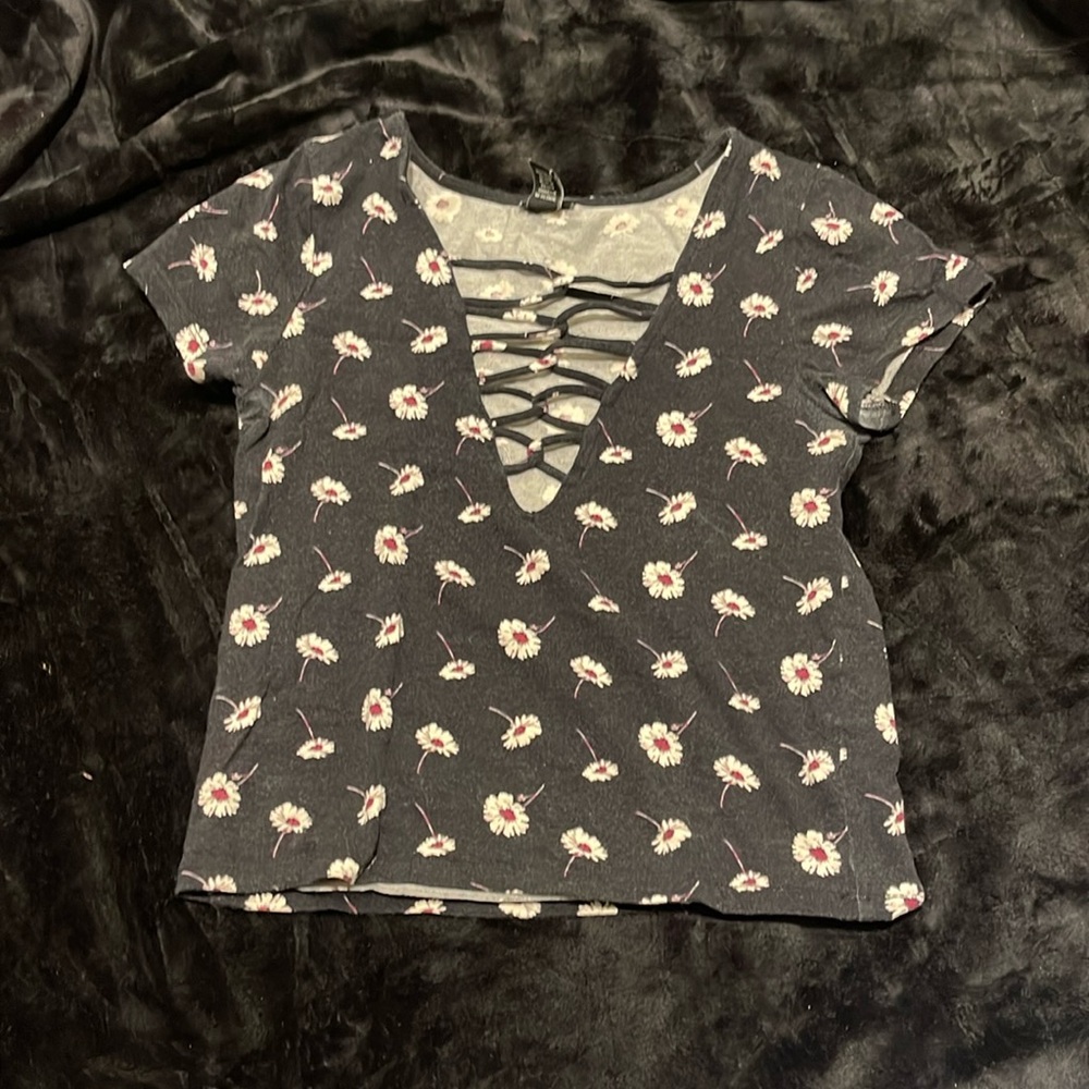 Forever 21 | Lace Up Shirt